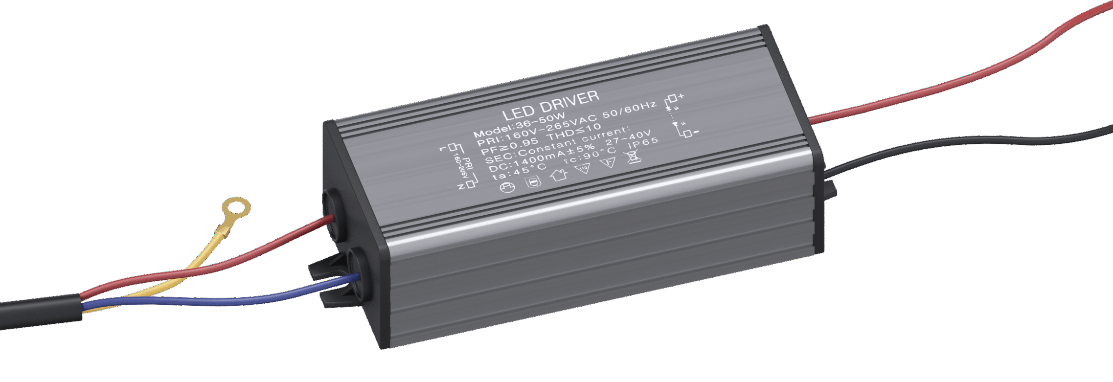 Драйвер 36-50W 27-34V 1400mA 83*36*24