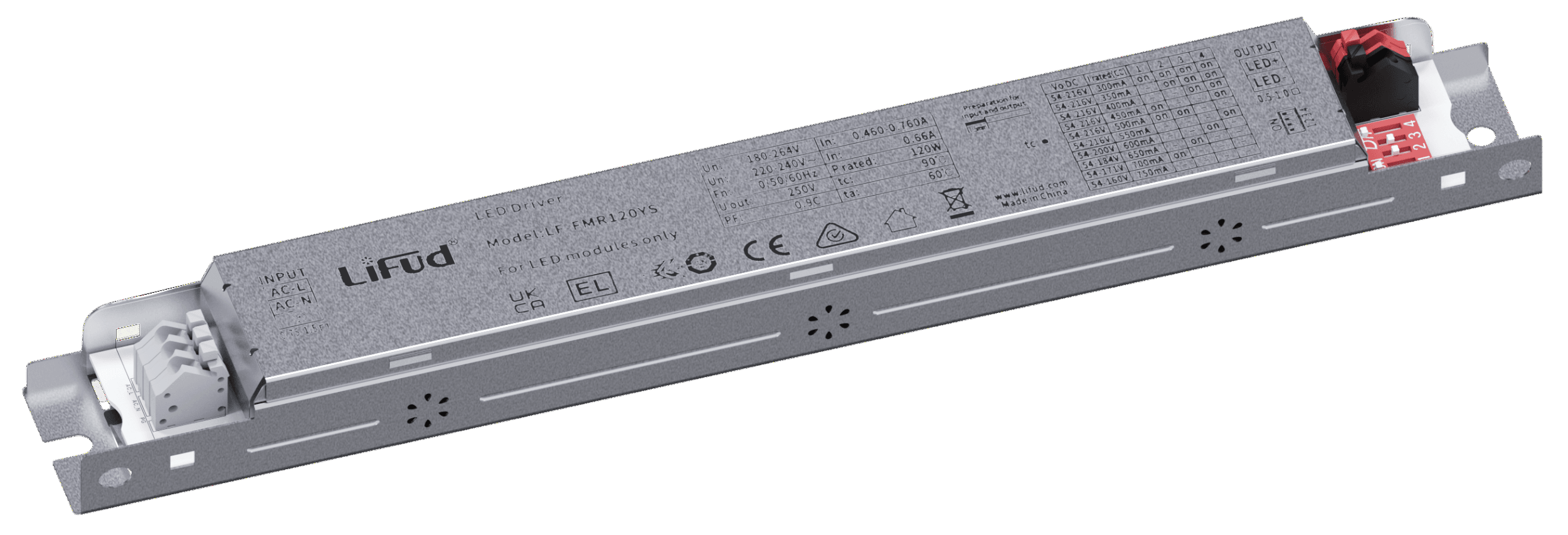 Драйвер LiFud LF-FMR120 YS 54-216V 300-750mA