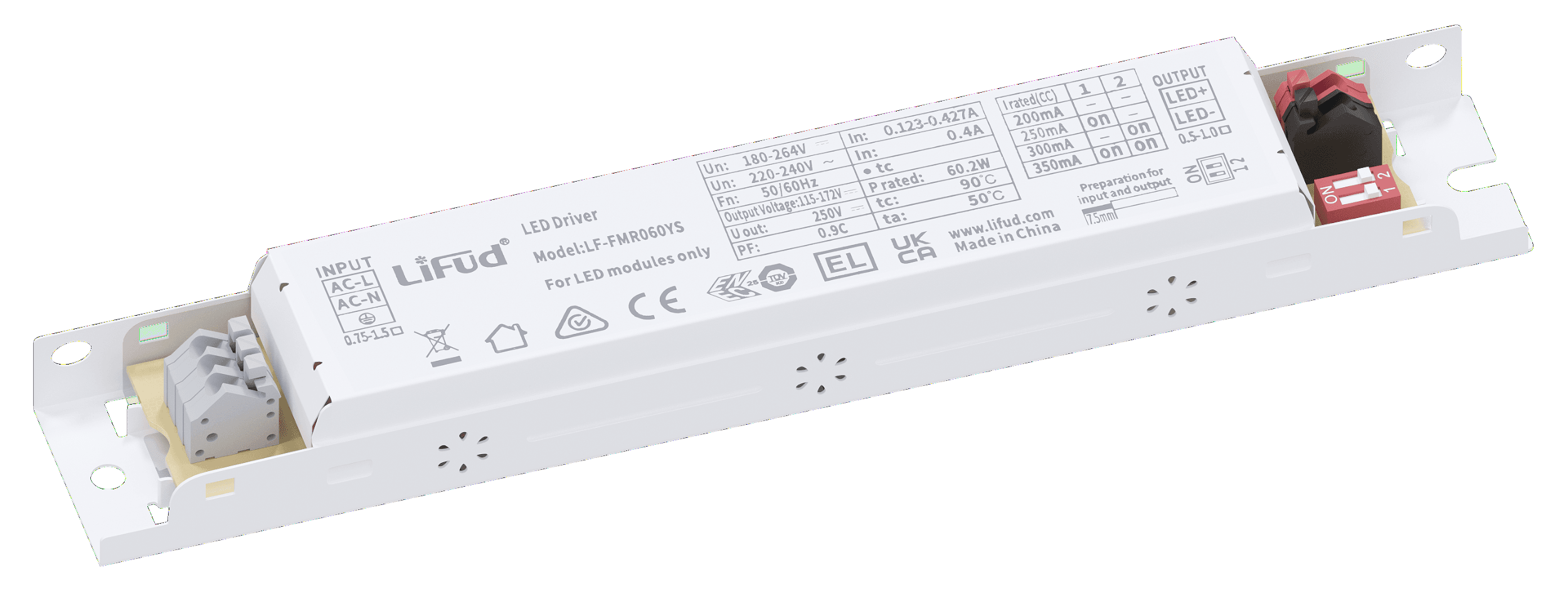 LiFud LF-FMR060YSII 115-172V 200-350mA