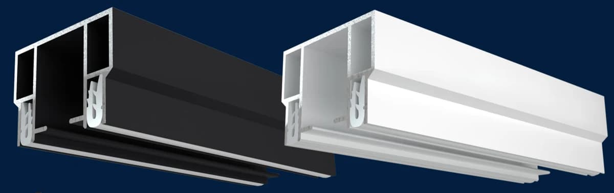 Профиль ULTRA GOODHUB SYSTEMS в черном и белом цвете